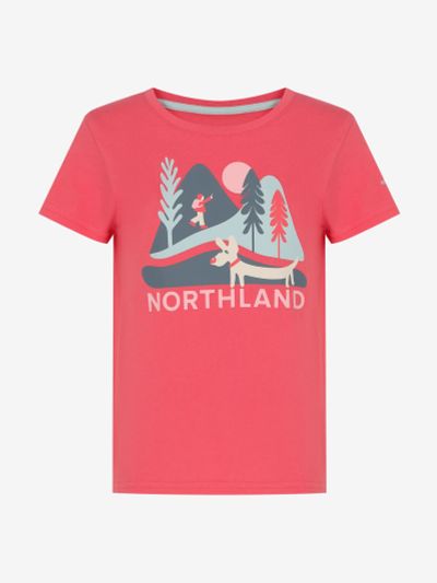 Лот: 24865289. Фото: 1. Футболка для девочек Northland... Другое (спортивная одежда)