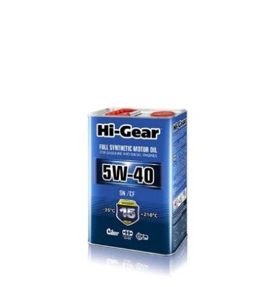 Лот: 16329871. Фото: 1. Масло моторное Hi-Gear SAE 5W-40... Масла, жидкости