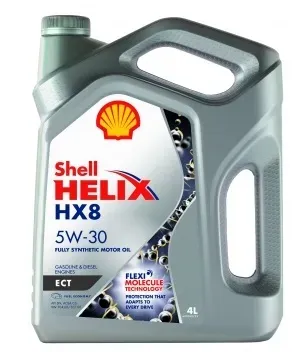 Лот: 19927101. Фото: 1. Масло Shell Helix HX8 ECT 5w-30... Масла, жидкости