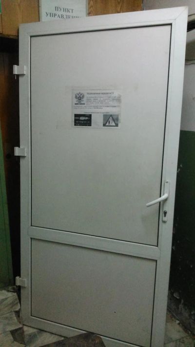 Лот: 8811295. Фото: 1. Дверь пластиковая. Двери входные