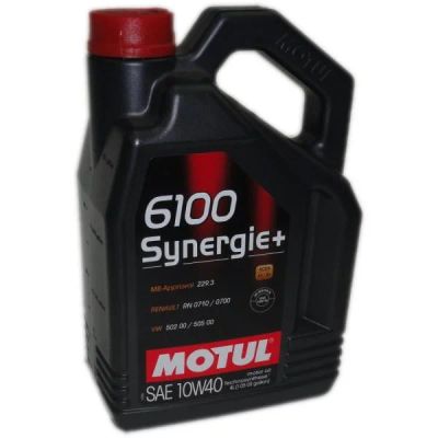 Лот: 4232569. Фото: 1. Motul 6100 Synergie+ 10W-40 4... Масла, жидкости