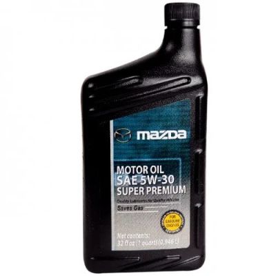 Лот: 14492860. Фото: 1. Mazda SAE 5w30 API SN , 0.946L... Масла, жидкости