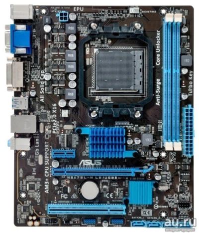 Лот: 13411312. Фото: 1. Материнская плата Asus M5A78L-M... Материнские платы
