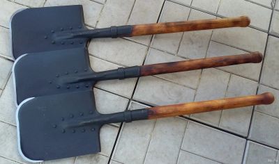Лот: 18033352. Фото: 1. Укороченная саперная лопата БСЛ-110... Ручной инструмент