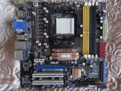 Лот: 10448552. Фото: 1. ASUS M3A78-CM SocketAM2+ PCI-E... Материнские платы