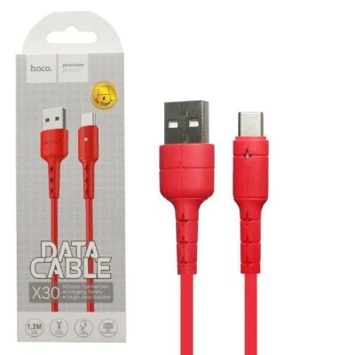 Лот: 17932288. Фото: 1. Кабель USB Type-C X30 1M HOCO... Дата-кабели, переходники