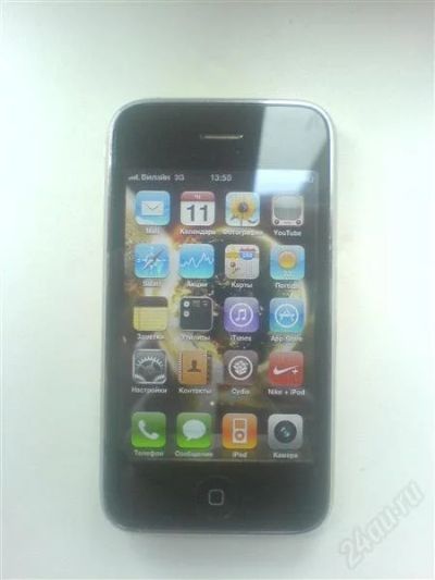 Лот: 1196839. Фото: 1. IPHONE 3GS 16GB WHITE. Кнопочные мобильные телефоны