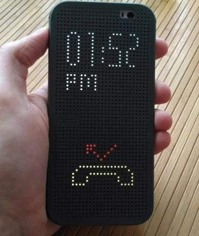 Лот: 4827337. Фото: 1. HTC Dot View для HTC One (M8... Чехлы, бамперы