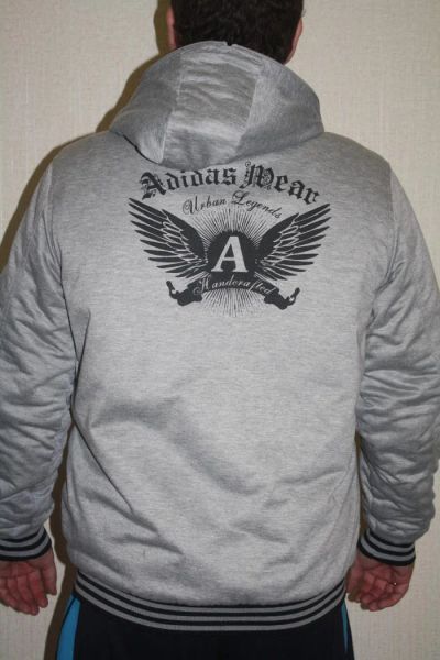 Лот: 5346534. Фото: 1. куртка мужская двухсторонняя Adidas... Верхняя одежда