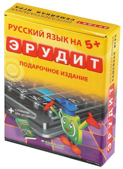 Лот: 13744374. Фото: 1. Настольная игра Эрудит Подарочное... Настольные игры, карты