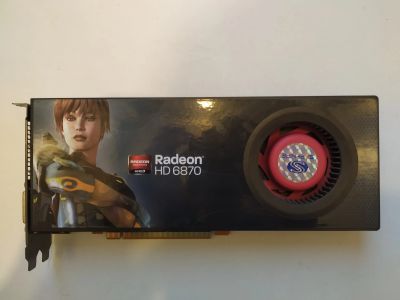 Лот: 16275319. Фото: 1. Видеокарта Radeon HD 6870. Видеокарты