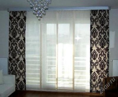 Лот: 2680022. Фото: 1. японская штора + карниз 3м. Шторы, тюль