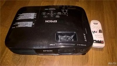 Лот: 10056434. Фото: 1. проектор HD EPSON EH-TE450 + экран... Проекторы