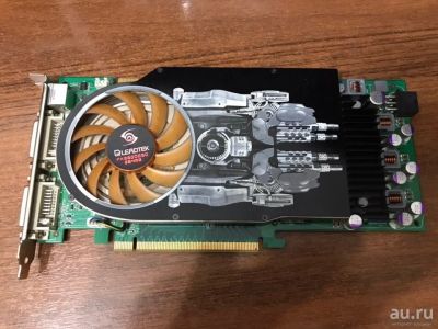 Лот: 13537839. Фото: 1. Leadtek PX9600 GSO Geforce 384mb... Видеокарты