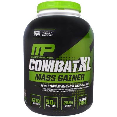 Лот: 11584320. Фото: 1. Combat XL mass gainer 2,7кг MusclePharm... Спортивное питание, витамины