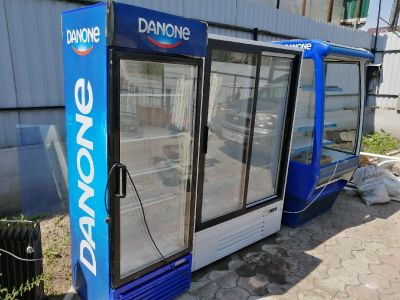 Лот: 16220952. Фото: 1. Холодильник Danone (холодильное... Холодильное