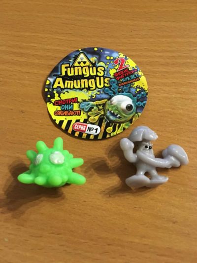 Лот: 10945813. Фото: 1. Микробы липкие фигурки Fungus... Другое (игрушки)