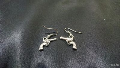 Лот: 12991331. Фото: 1. Бижутерия серьги-пистолеты. Ремешки, браслеты