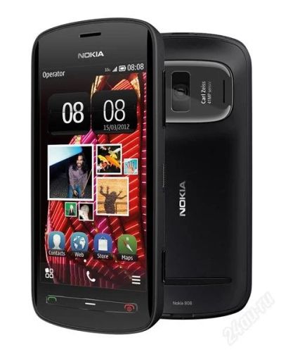 Лот: 3113885. Фото: 1. nokia 808 pureview! отличное состояние... Смартфоны