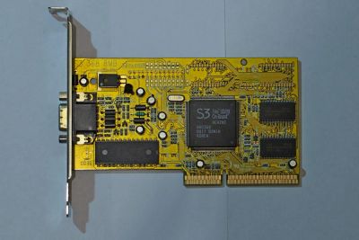 Лот: 8574876. Фото: 1. AGP S3 Trio 3D/2X 8MB. Видеокарты