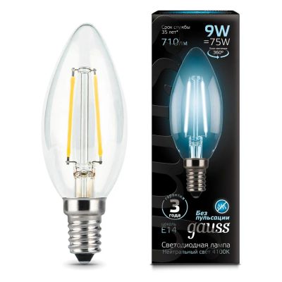 Лот: 24451449. Фото: 1. Светодиодные лампы Gauss Filament... Лампочки