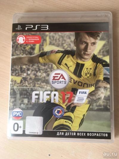Лот: 9985016. Фото: 1. FIFA 17 PS3 / Лицензионный диск... Игры для консолей