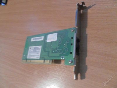 Лот: 1976148. Фото: 1. Сетевой модем Genius GM56PCI-LA. Проводные модемы