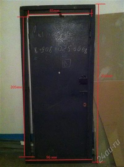 Лот: 2534040. Фото: 1. Входная металлическая дверь. Двери входные