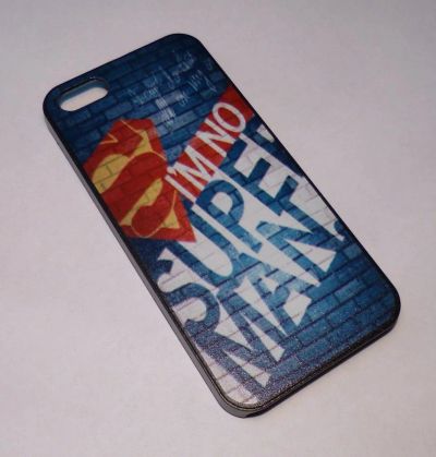 Лот: 4297535. Фото: 1. Накладка "Superman" для Apple... Чехлы, бамперы