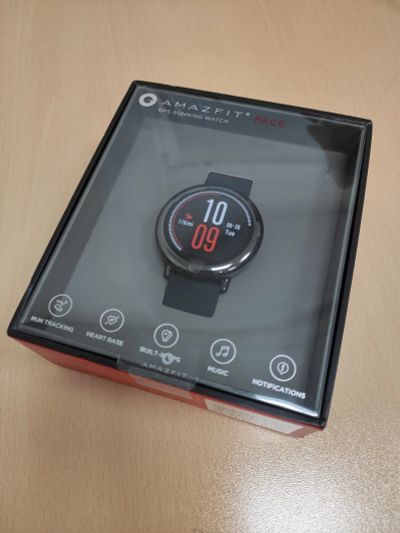 Лот: 15496627. Фото: 1. Новые Xiaomi Huami Amazfit, Черные. Смарт-часы, фитнес-браслеты, аксессуары