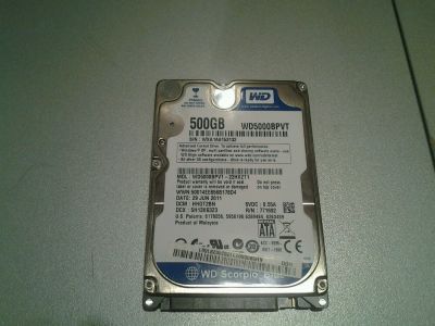 Лот: 9605012. Фото: 1. Накопитель HDD Western Digital... Жёсткие диски (HDD)