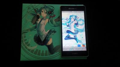 Лот: 9084454. Фото: 1. Sony Xperia SO-04E Hatsune Miku... Смартфоны