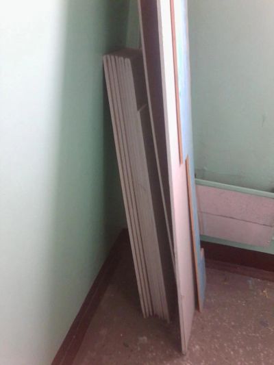 Лот: 5988188. Фото: 1. Остатки гипсокартона 12,5. Подвесные потолки, гипсокартон