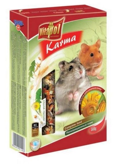 Лот: 5840450. Фото: 1. Корм Vitapol Karma для хомяков... Корма