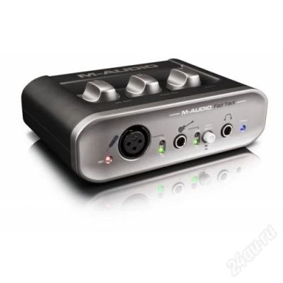 Лот: 2435897. Фото: 1. m-audio fast track usb как новая... Звуковые карты
