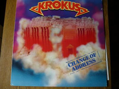 Лот: 9979509. Фото: 1. Krokus." Change Of Adress." Lp... Аудиозаписи