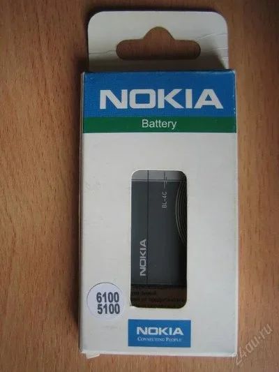 Лот: 64168. Фото: 1. аккумулятор nokia bl-4c оригинал... Аккумуляторы