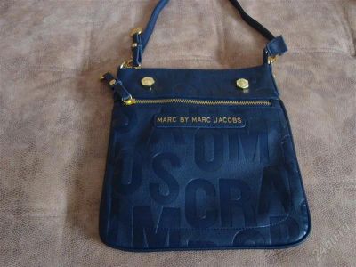 Лот: 1172730. Фото: 1. сумка marc jacobs синяя. Сумки