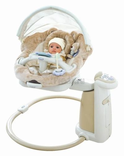 Лот: 4511769. Фото: 1. Детские качели Graco Sweetpeace... Ходунки, прыгунки, качели