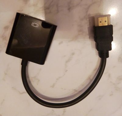 Лот: 17240650. Фото: 1. Переходник HDMI-VGA. Шлейфы, кабели, переходники