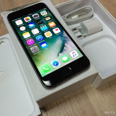 Лот: 8834943. Фото: 1. iPhone 6 64Gb Space Gray. Смартфоны
