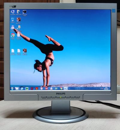 Лот: 20006627. Фото: 1. Монитор ЖК 17"/Vga/1280*1024/Philips... ЖК-мониторы