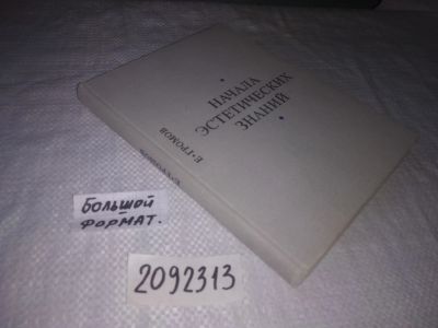 Лот: 21734635. Фото: 1. (2092313) Громов Е.С. Начала эстетических... Другое (общественные и гуманитарные науки)