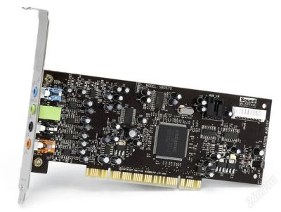 Лот: 2228520. Фото: 1. Звуковая карта SB (SoundBlaster... Звуковые карты