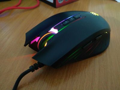 Лот: 16165804. Фото: 1. Игровая мышь A4tech за 700р, в... Клавиатуры и мыши