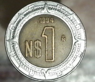 Лот: 8761775. Фото: 1. Экзотика с рубля (5046) Мексика. Остальные страны