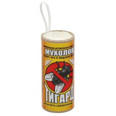 Лот: 24100624. Фото: 1. Инсектицид от мух, лента липкая... Средства от насекомых и грызунов
