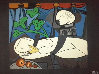 Лот: 8438169. Фото: 1. Картина Pablo Picasso "Обнаженная... Другое (ручная работа)