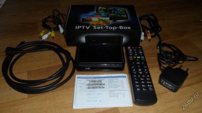 Лот: 5514603. Фото: 1. IPTV приставка высокой четкости... Цифровое, спутниковое ТВ
