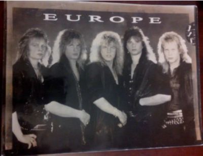 Лот: 24558509. Фото: 1. Фото Europe Шведская Рок группа... Фотобумага, плёнка